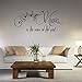 Woodland Arts Black 33 inches x 15 inches Music is The Voice of The Soul Clef Notes Staff Vinyl Hand-Made Wall Decals Quotes Sayings Words Arts Lettering Vinyl Wall Stickers for Music Room