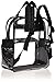 ProEquip Travel Bag Clear Unisex Transparent School Security Backpack