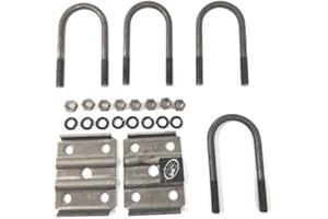 Southwest Wheel Trailer Axle 2 3/8" Round U-Bolt Kit Made in The U.S.A.