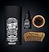 Beard Grooming Kit For Men, Premium Beard Care Kit - Vincent Verne Collection - 3 Piece Set - Comb, Brush and Oil by Liberty Grooming