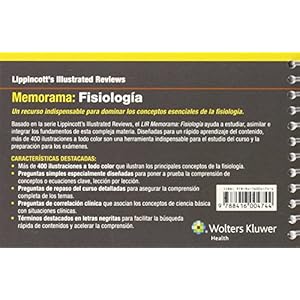 Memorama Fisiología (Lippincott Illustrated Reviews Series) (Spanish Edition)