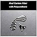 TopDall Carbon Fiber Steering Wheel 3D Sticker Decal Accessory for Infiniti
