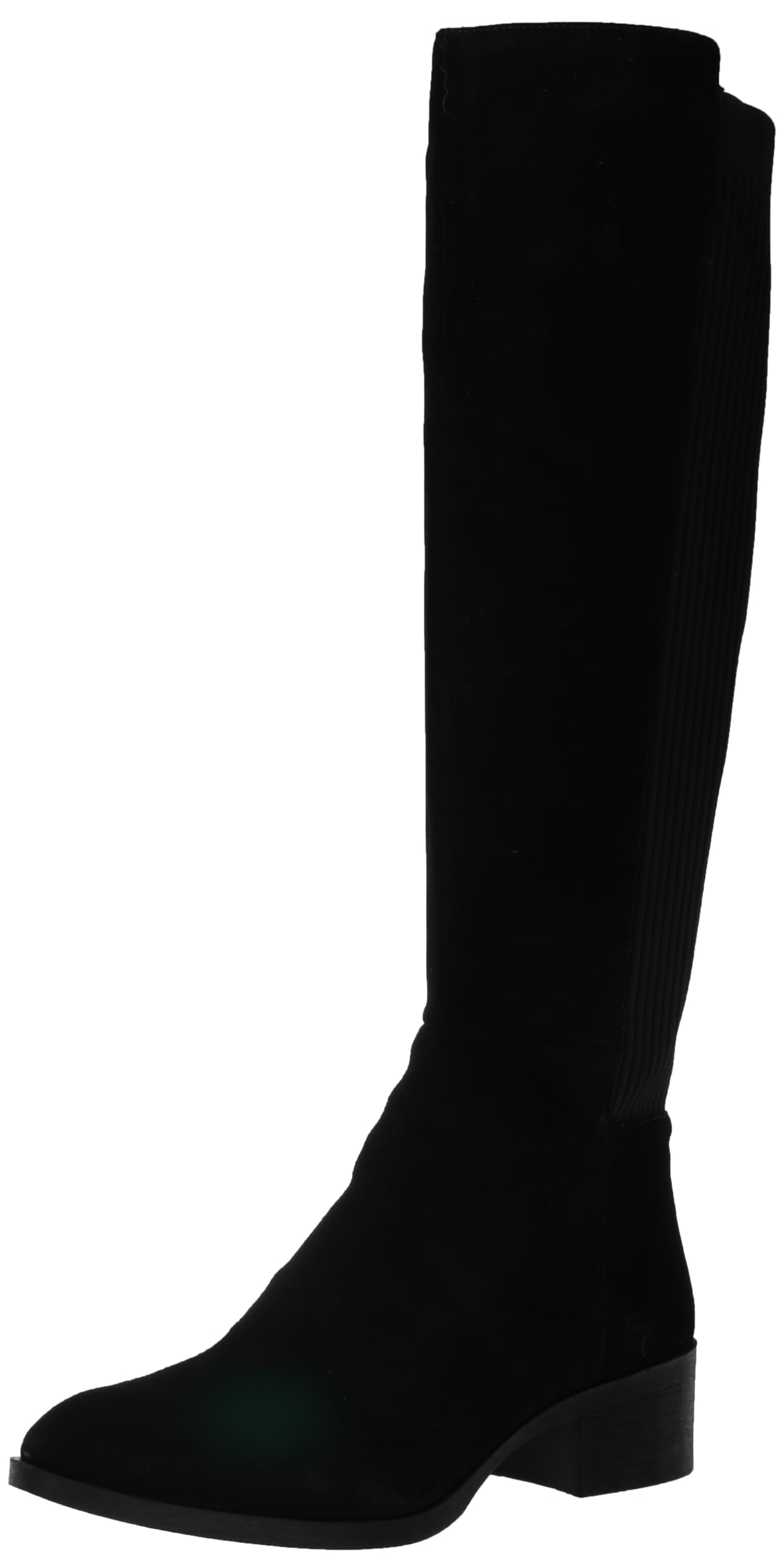 Kenneth Cole New York Women’s Levon Knee High Boot, Black Suede, 10