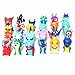 24pcs Set Slugterra Slug Terra Elemental Mini Action Figure Doll Toy Decoration (24pcs)