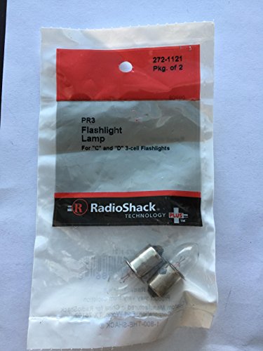 RadioShackÂ® 3.57V 500mA Replacement Flashlight Bulb (2-Pack)
