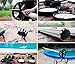 Easyzon Pool Solar Cover Reel Inground Swimming Pools- Up to 21' feet Wide Stainless Steel Blanket Cover Reel