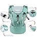 Baby Carrier-Ergonomic Baby Carrier Backpack-Baby Carrier Hip Seat-Toddler Carrier-Easy to Put On 6 Safe and Comfortable Positions for Infant & Newborn-Baby Carriers Front and Back-Improved Ergo Model