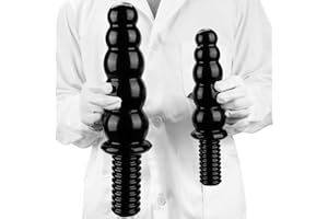 Gosuca XXL Huge Thick Anal Beads Butt Plug with Non-Slip Handle,Big Bead Long Anal Plug Dildo G-spot Stimulation Prostate Mas