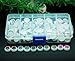 100pcs/box 12mm Doll Eyeballs Half Round Acrylic Eyes for DIY Doll Bear Crafts