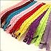Tuoba 10pcs 20cm Nylon Coil Lace Zippers Tailor Craft Purse Bag Clothes DIY