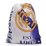 Real Madrid Soccer Drawstring Gym Multipurpose Bag