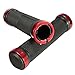 OUTERDO New Handlebar Grips Bicycle MTB BMX Road Mountain Bike Handle Double Lock on Locking Aluminum Grips