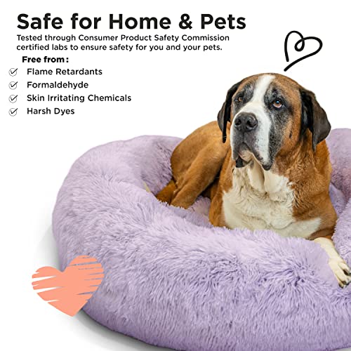 Best Friends by Sheri The Original Calming Donut Cat and Dog Bed in