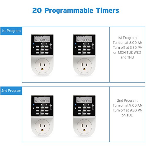 Etekcity Digital Light Timer Outlet Deals, Coupons & Reviews