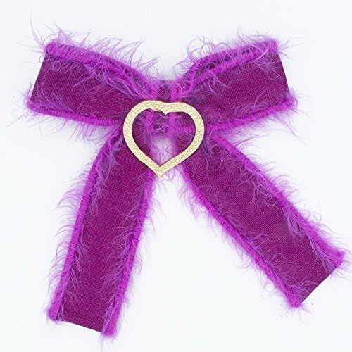 Ribbon Brooch, Web Grosgain, Bow Pin, Neck Tie, Gift Box, Designer Jewellery, Pink, Heart Charm, Charm Jewelry, Gold Plated, Female Bow