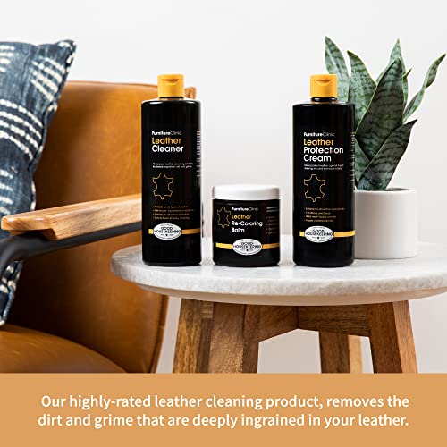 FurnitureClinic Leather Complete Restoration Kit Includes Leather Re