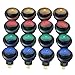 EBYTOP Rocker Toggle LED Switch for Car and Truck,16Pcs Include Red,Blue,Yellow,Green