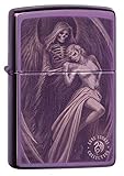 Zippo High Polish Purple Anne Stokes Pocket Lighter