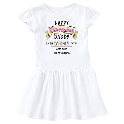 happy birthday daddy dress Happy Birthday Daddy Baby Girl Tutu Romper With Matching Bow Headband, White Glitter