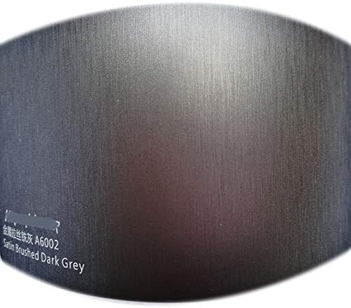 車のウィンドウフィルム ダークグレーサテンつや消しビニールカーラップフィルムロールエアリリース車の