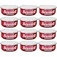 Beurdell French Salted Real Canned Butter 100% Natural Pasteurized Butter A real butter from France | Great For Hurricane Preparedness Emergency Survival Kit Great For Cooking, Baking Pack of 12
