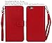iPhone 6 plus/6S plus 2 in 1 Wallet Case，Hynice Folio Flip PU Leather Case Magnetic Detachable Slim Back Cover Card Holder Slot Wrist Strap wallet for iPhone 6 plus/6S plus 5.5 