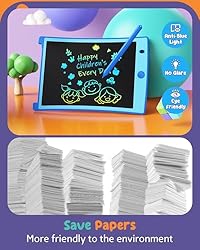ORSEN 2 Pack LCD Writing Tablet for Kids, Colorful