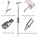 GLISTON Paintless Dent Repair Remover Kit Dent Puller Pro Slide Hammer Tools with 16pcs Thickened Black Tabs for Diy Automobile Body Hail Damage Removal