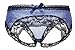 Sofishie Sexy Midnight Open Back Bow-Tie Panty/Panties/Underwear - Blue Lace - Medium