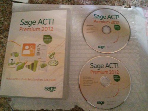 Sage ACT! Premium 2012 - Includes 1 hour ACT! 101 training webinar held weekly