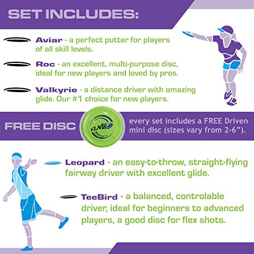 Driven Disc Golf Set - Innova 5 Disc Set