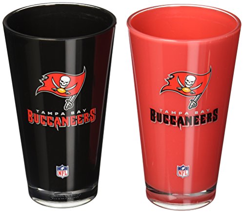 NFL Tampa Bay Buccaneers 20-Ounce Insulated Tumbler - 2 Pack