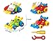 XADP Take Apart Toys Set-Racing Car,Airplane,Helicopter,Train with Educational Construction Tool Engineering Toys for Boys & Girls Age 3+