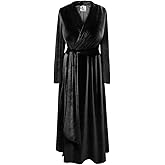 Sanctuarie Designs Plus Size Flattering Retro Velvet Starlet Robe with Attached Belt