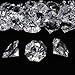 OUTUXED 160pcs 30mm Clear Acrylic Diamonds Table Confetti Crystal Plastic Acrylics Gemstones for Table Scattering Wedding Bridal Shower Party Decorations Vase Fillers