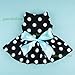 Fitwarm® Cute Polka Dot Ribbon Dog Dress Dog Clothes Cozy Dog Shirt Pet Dress, Medium