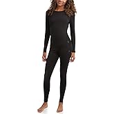 Spyder Womens Thermal Underwear Set - 2 Piece Fleece Lined Moisture Wicking Long Johns for Women Base Layer for Cold Weather