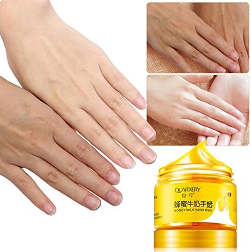 Yeefant 150g Honey Milk Hand Wax White Moisturizing Tender Exfoliating Whitening Replenishment Propolis Hand Mask Women