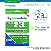 Lycamobile $23 plan preloaded sim card with 2 month service