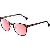 Calabria Maureen Round Pink Tint FL-41 Reading Glasses Women Blue Light Sensitivity Migraine Glasses FL41 Readers