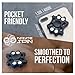 NEUTRON Fidget Spinner By Infinite Spin - High Speed Bearing - Perfect for ADHD, Stress Relief, Focus, Concentration, And Quitting Bad Habits: 2 To 4 Minute Spin Times: EDC (Black)