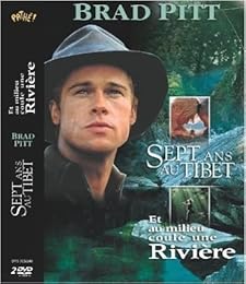 Coffret Brad Pitt : Sept Ans Au Tibet + Et Au Milieu Coule Une Rivière - Pack