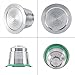 Reusable Nespresso Pods Stainless Steel Refillable Capsules for Nespresso Machines+ Free Spoon