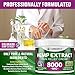 Pain Relief Hemp Cream - 8000MG Hemp Extract - Natural Formula with MSM, Aloe Vera, Emu Oil & Menthol - Made in USA - Perfect for Joint, Muscle, Sciatica & Back Pain - Rich in Omega 3-6-9