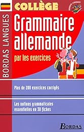 Grammaire allemande par les exercices