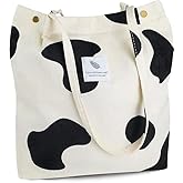 YanZhou Canvas Tote Bag for Women, Large Capacity Corduroy Quilted Tote Bag with Inner Pockets, Durable Stylish ,Reusablee