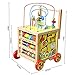 Timy Wooden Learning Bead Maze Cube 5 in 1 Activity Center Educational Toy
