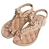 Realdo Flat Clip Toe Sandal for Womens, Ladies