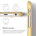 elago [Slim Fit 2[Creamy Yellow] - [Light][Minimalistic][True Fit] - for iPhone 6 Plus/6S Plus