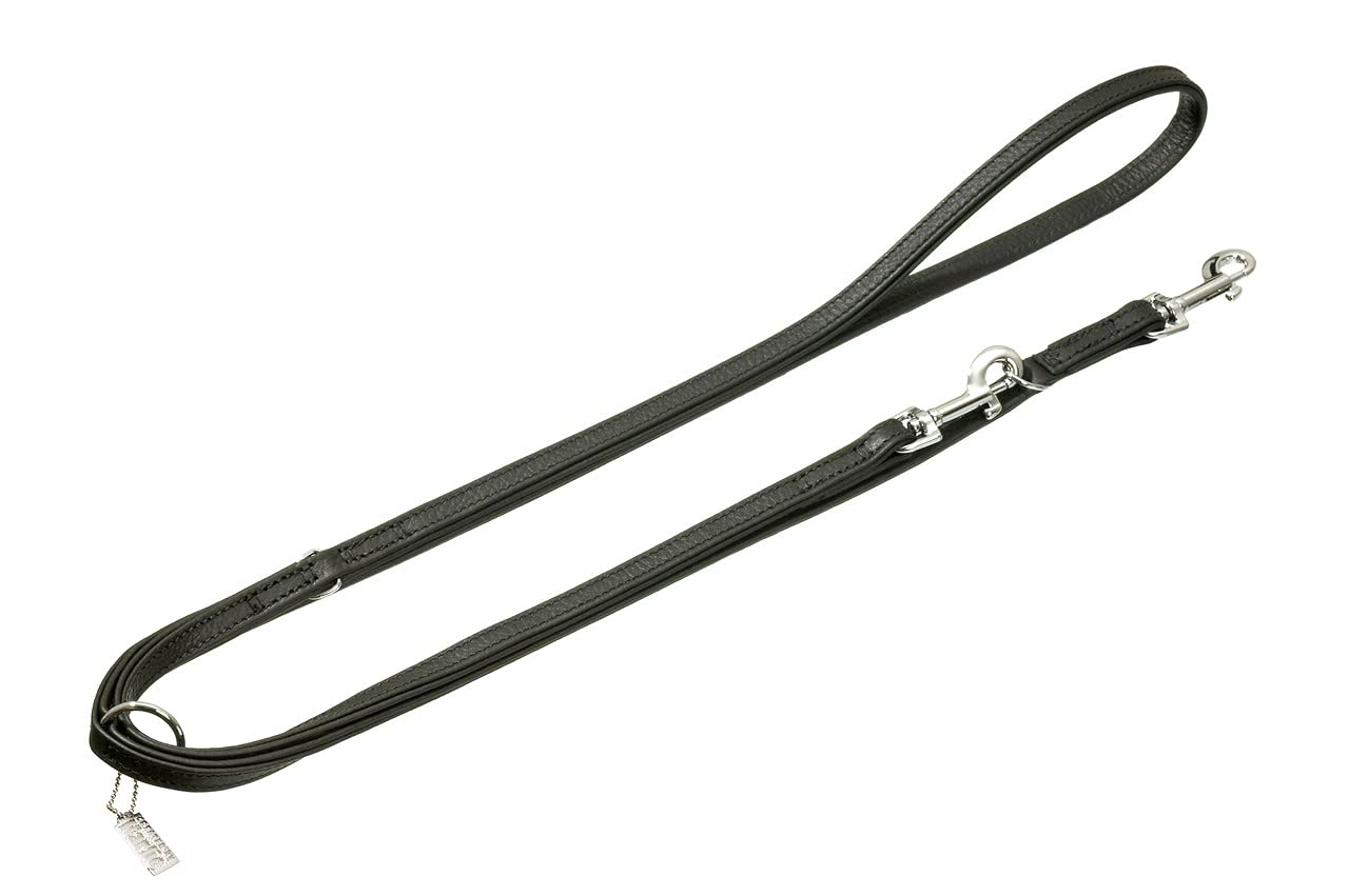 Karlie Flamingo 24621 Vintage Leash, black, 14 mm 200 cm, black